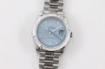 Replica ROLEX Day-date 2836 Automatic Movement 40MM Light Blue Watch